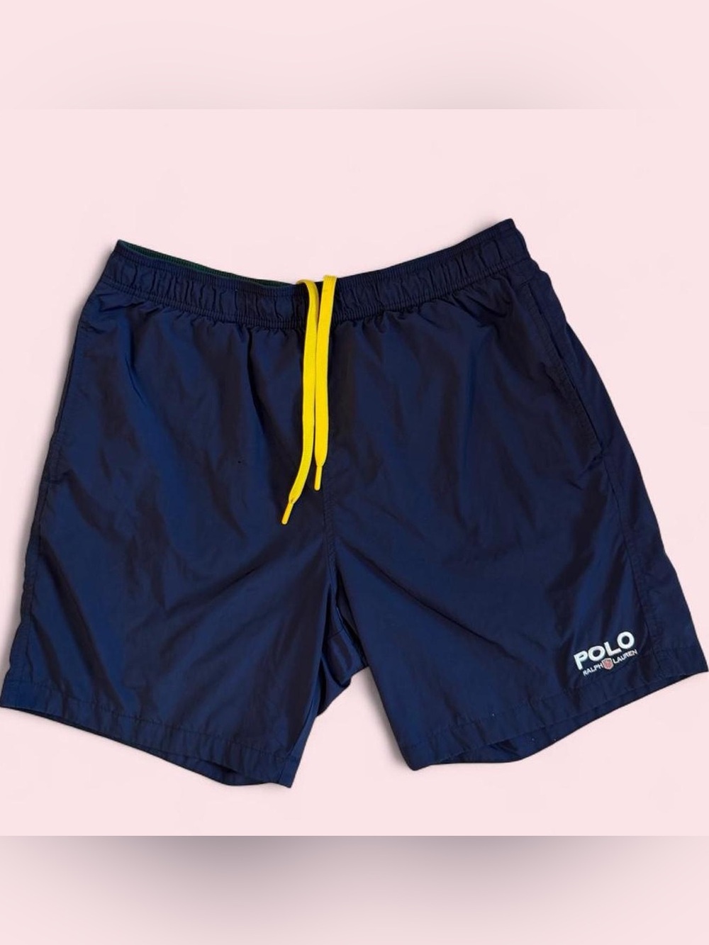Polo Ralph Lauren Navy Logo Swim Trunks | Men’s Large
